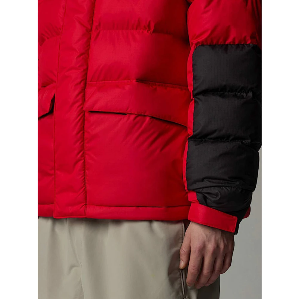 The North Face Rode Gewatteerde Limbara Jas Red Heren
