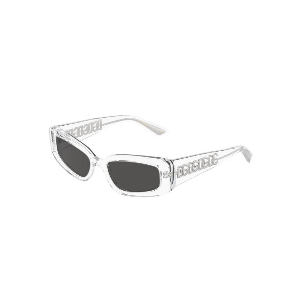 Dolce & Gabbana Unisex Blanc Accessoires, Taille: 54 Mm Lunettes Authentiques Avec Qualité Premium