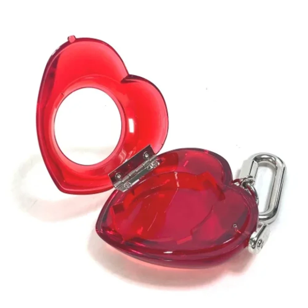 Louis Vuitton Vintage Pre-owned Plastic key-holders Red Dames