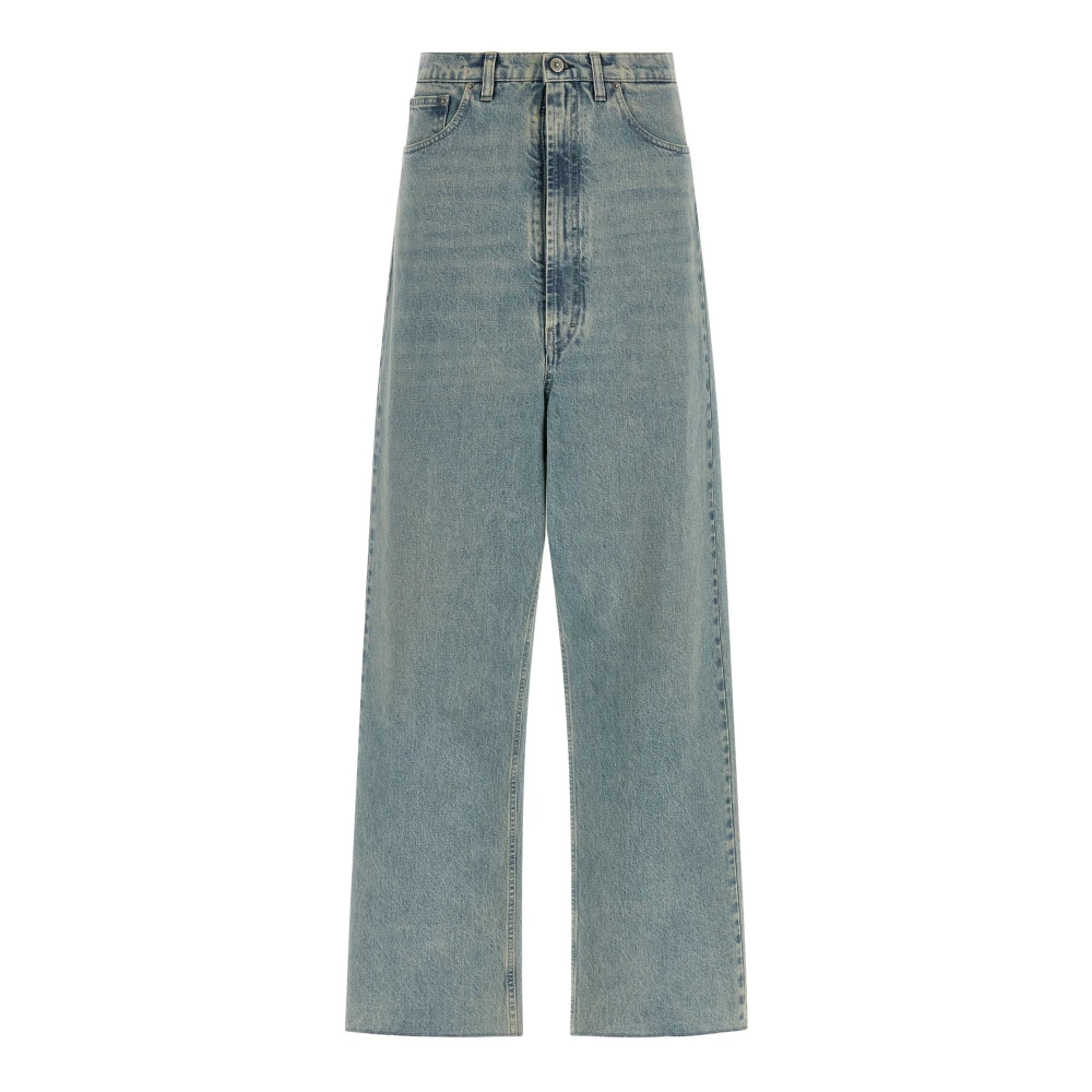 Maison Margiela Blue Wide Jeans - Female - Wide Jeans - W28 - Jeans
