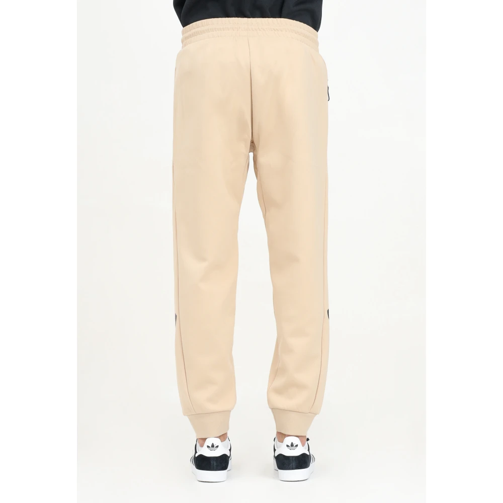 Adidas Teamwork-geïnspireerde Beige Sportbroek Beige Heren