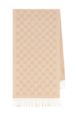 GG Cashmere Lamé Scarf
