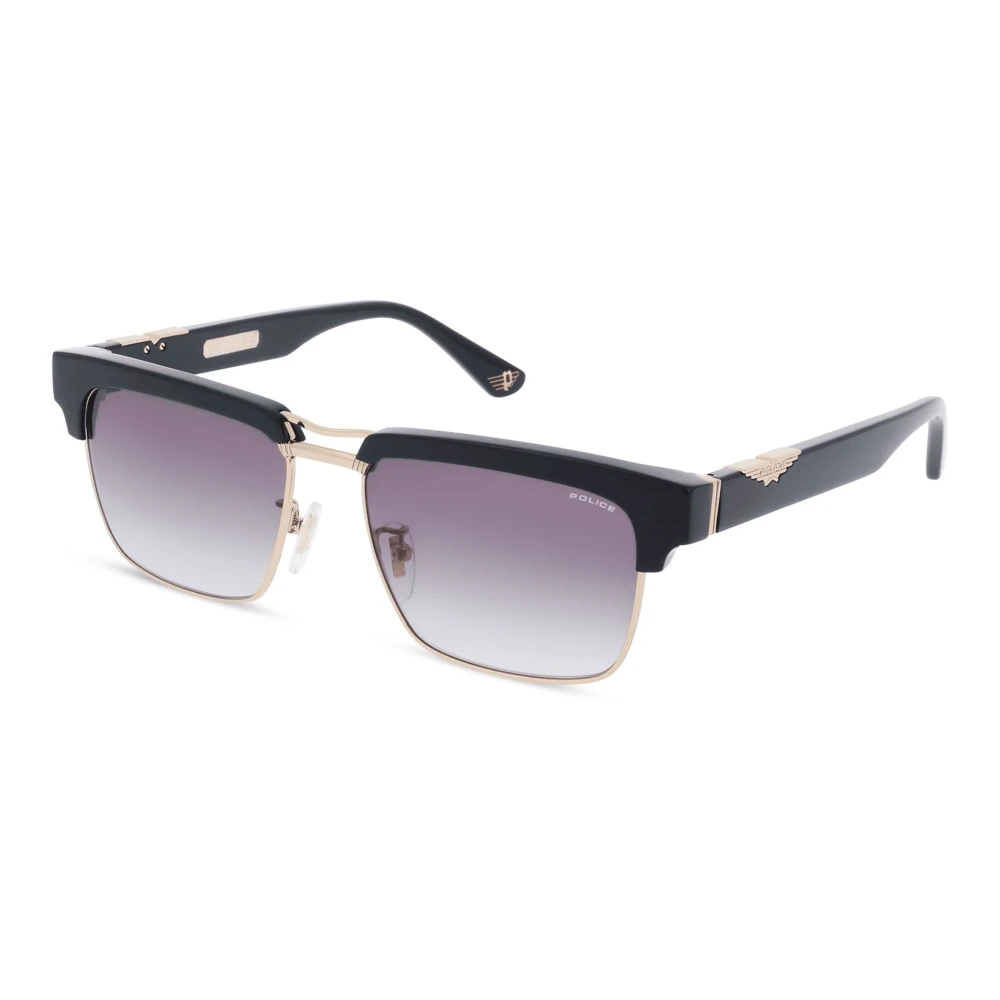 Police Unisex Brown Sunglasses, 55 Mm, Splp25 Sunglasses