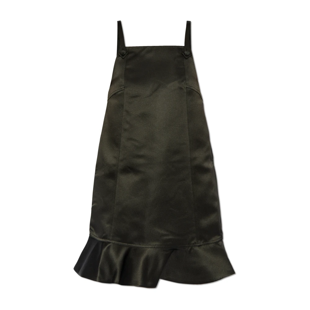 Ganni Women's Black Party Dresses, L, Strappy Dress