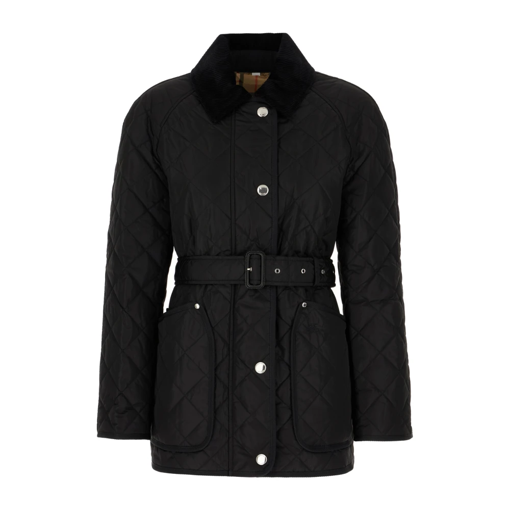 Burberry Stijlvolle Jassen voor Mannen en Vrouwen Black Dames