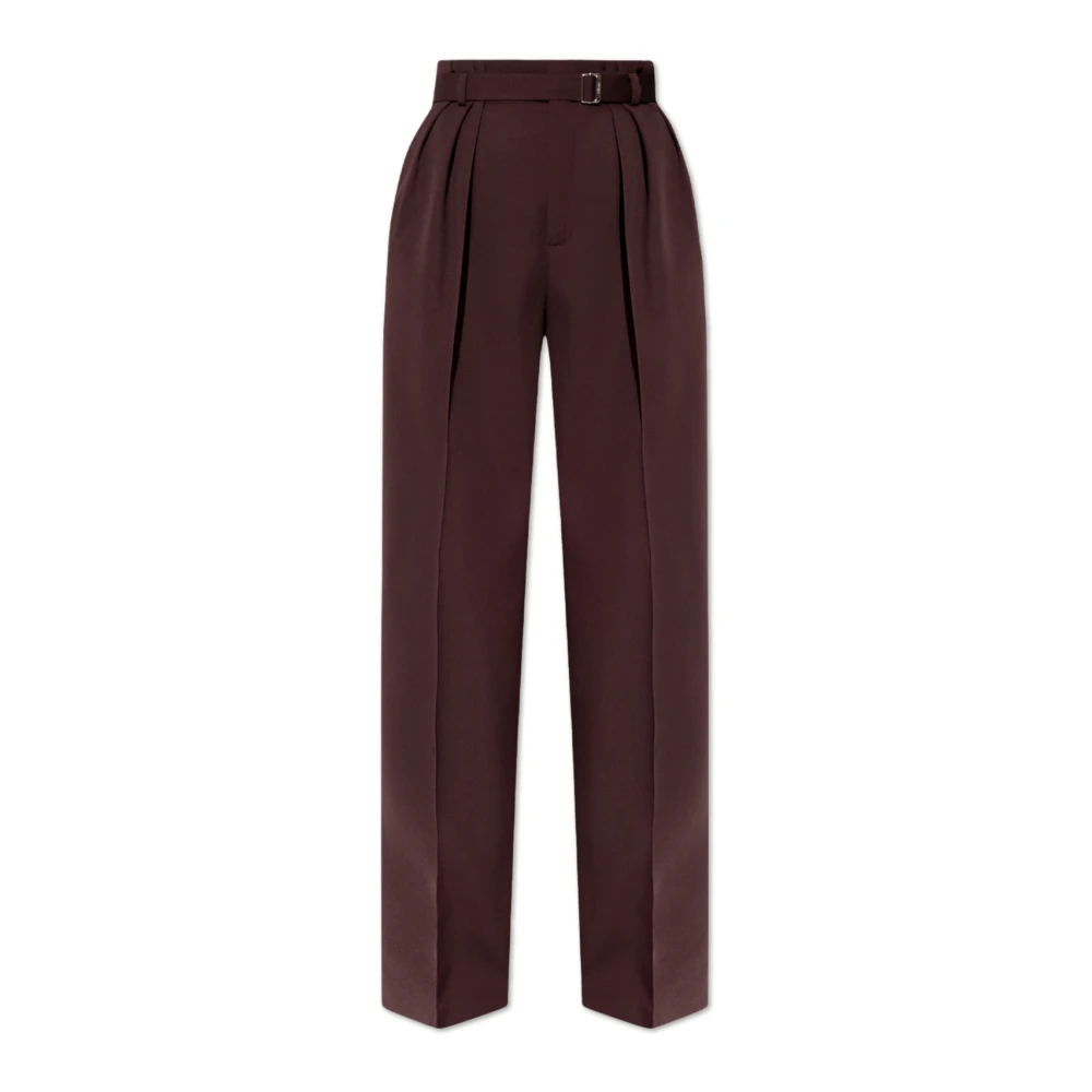 Lanvin Wollen broek Red Dames