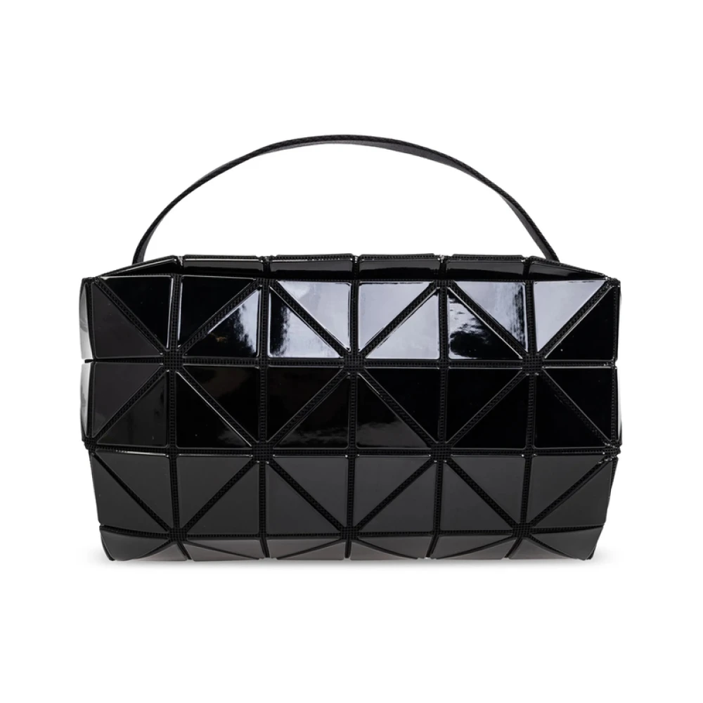 Issey Miyake Zwarte Schoudertas met Ritssluiting Black Dames