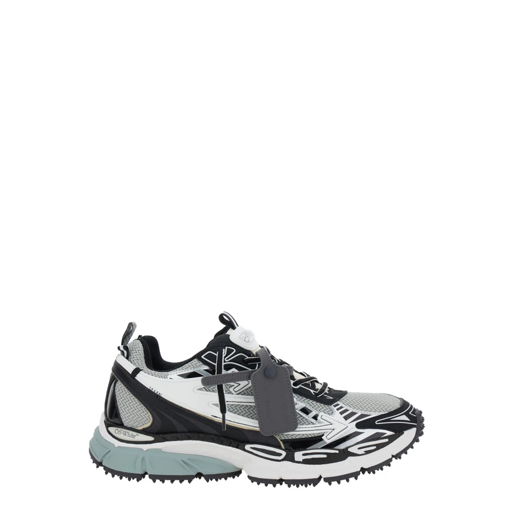 Off White Men's Gray Sneakers, 8 Uk, Grey Trainers Be Right Back