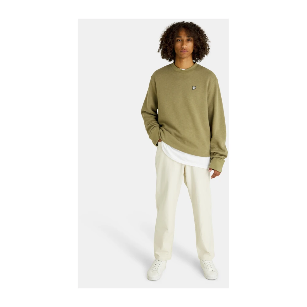 Lyle & Scott Nut Sweatshirt Green Heren