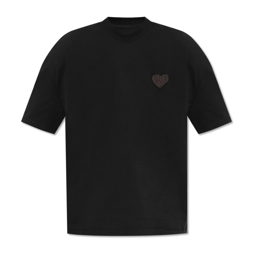 AllSaints Lover T-shirt in oversize stijl Black Heren