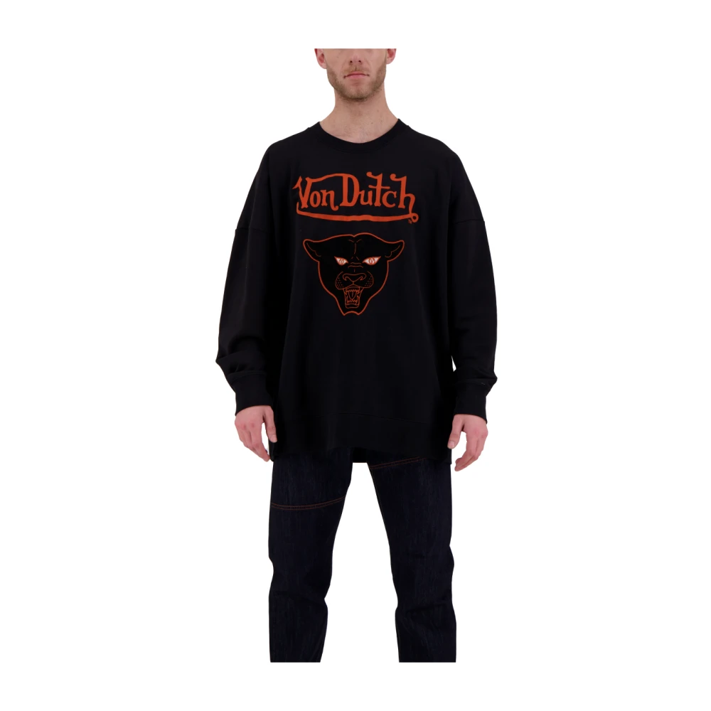 Von Dutch Leroi Lifestyle Sweatshirt Black Heren