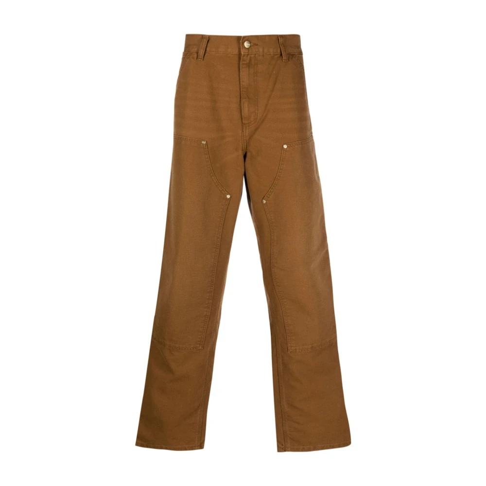 Carhartt WIP Straight Trousers Brown Heren