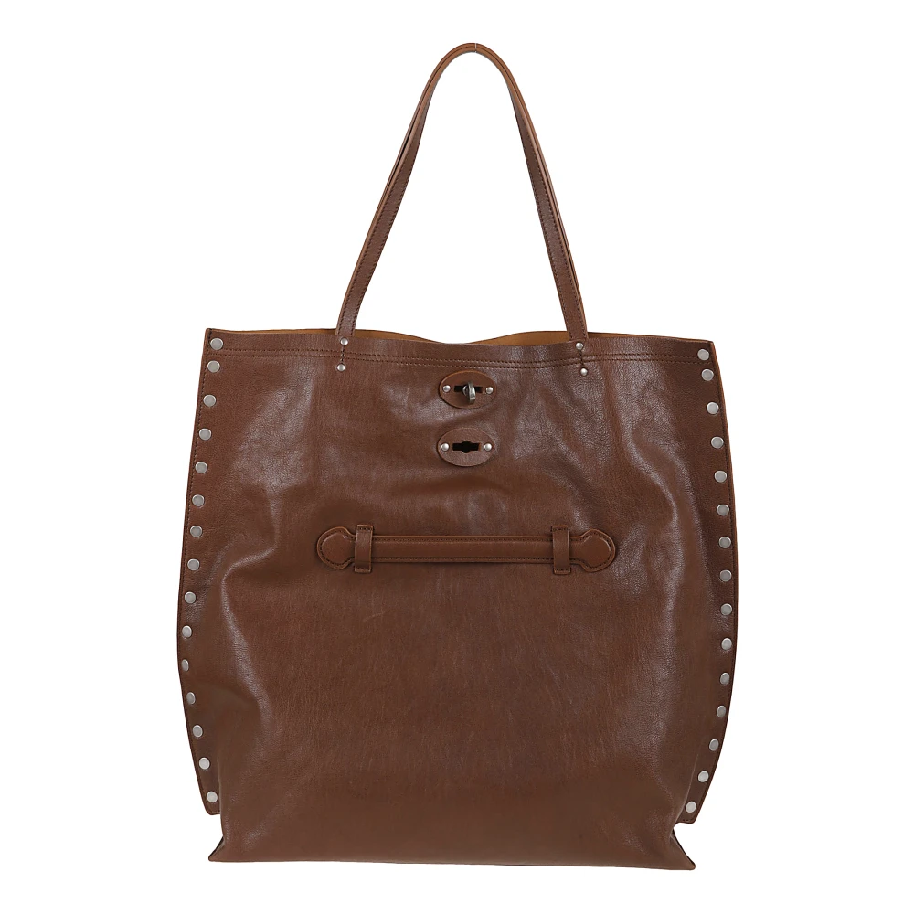 Zanellato Shopping Bags, Female, One Size, A'spasso Bag Brown