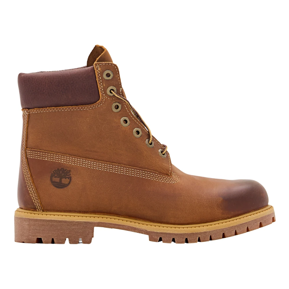 Timberland Men's Brown Premium 6-Inch Lace-Up Waterproof Boot