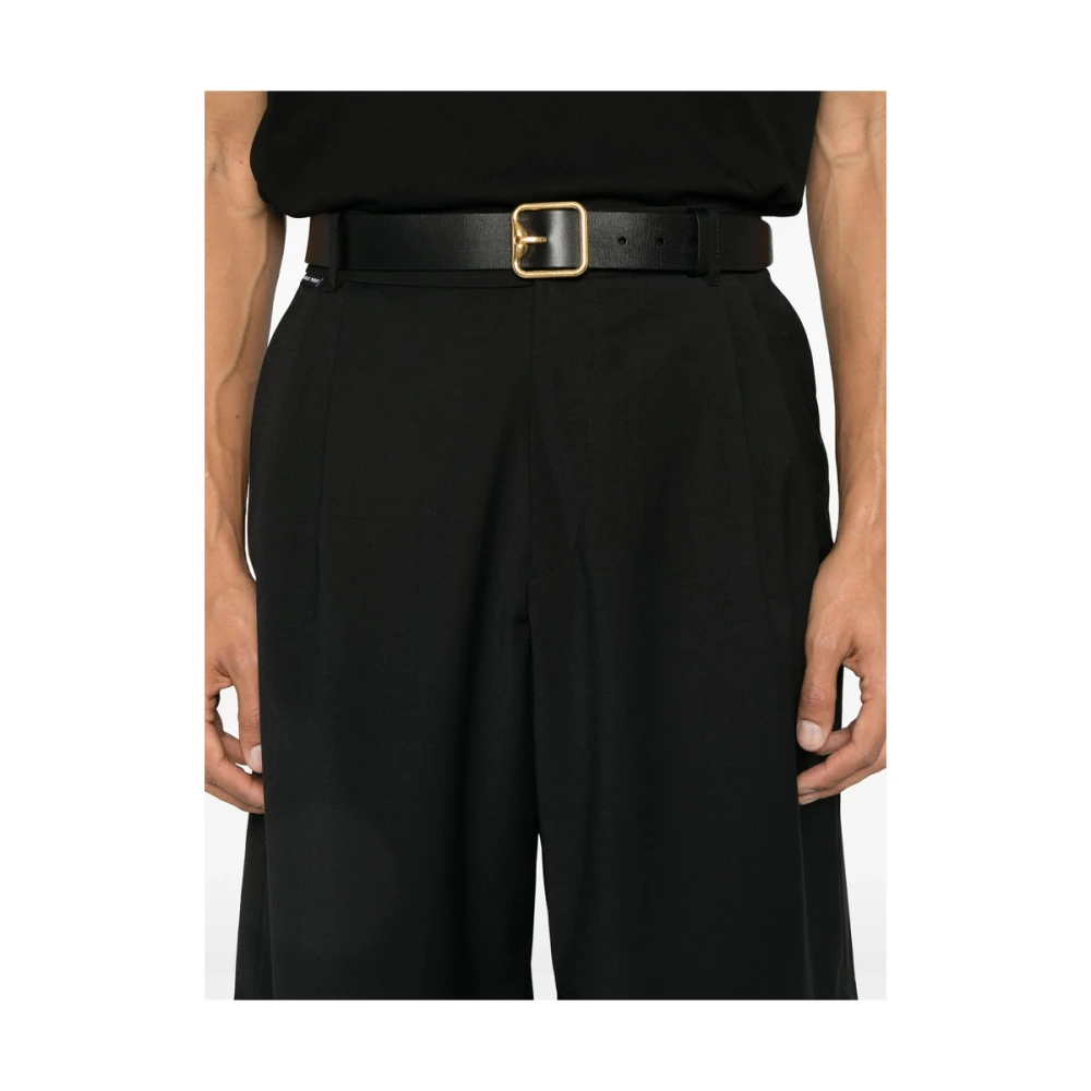 Family First Zwarte Shorts met Verborgen Rits en Zakken Black Heren