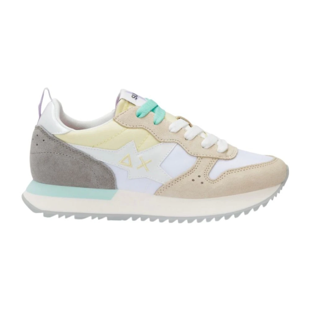 Sun68 Witte lage sneakers Dames Schoenen