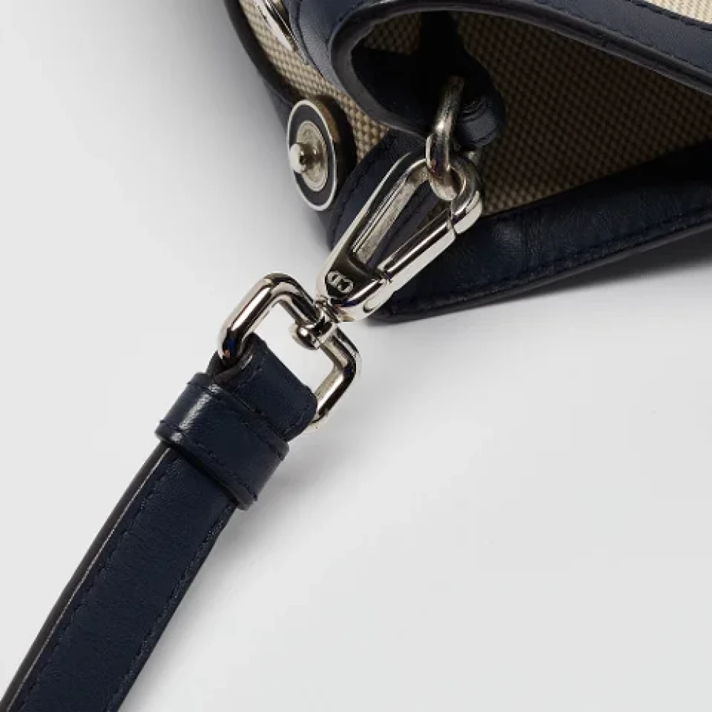Dior Vintage Pre-owned Canvas dior-bags Blue Dames