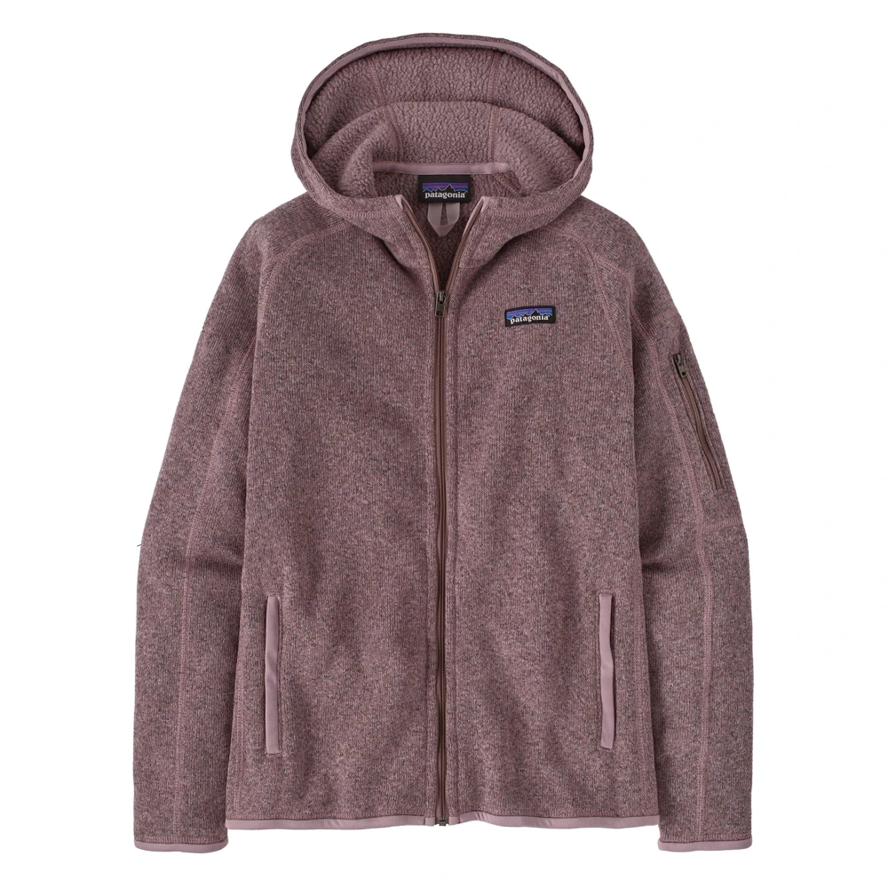 Patagonia Comfortabele Sweater Hoody Purple Dames