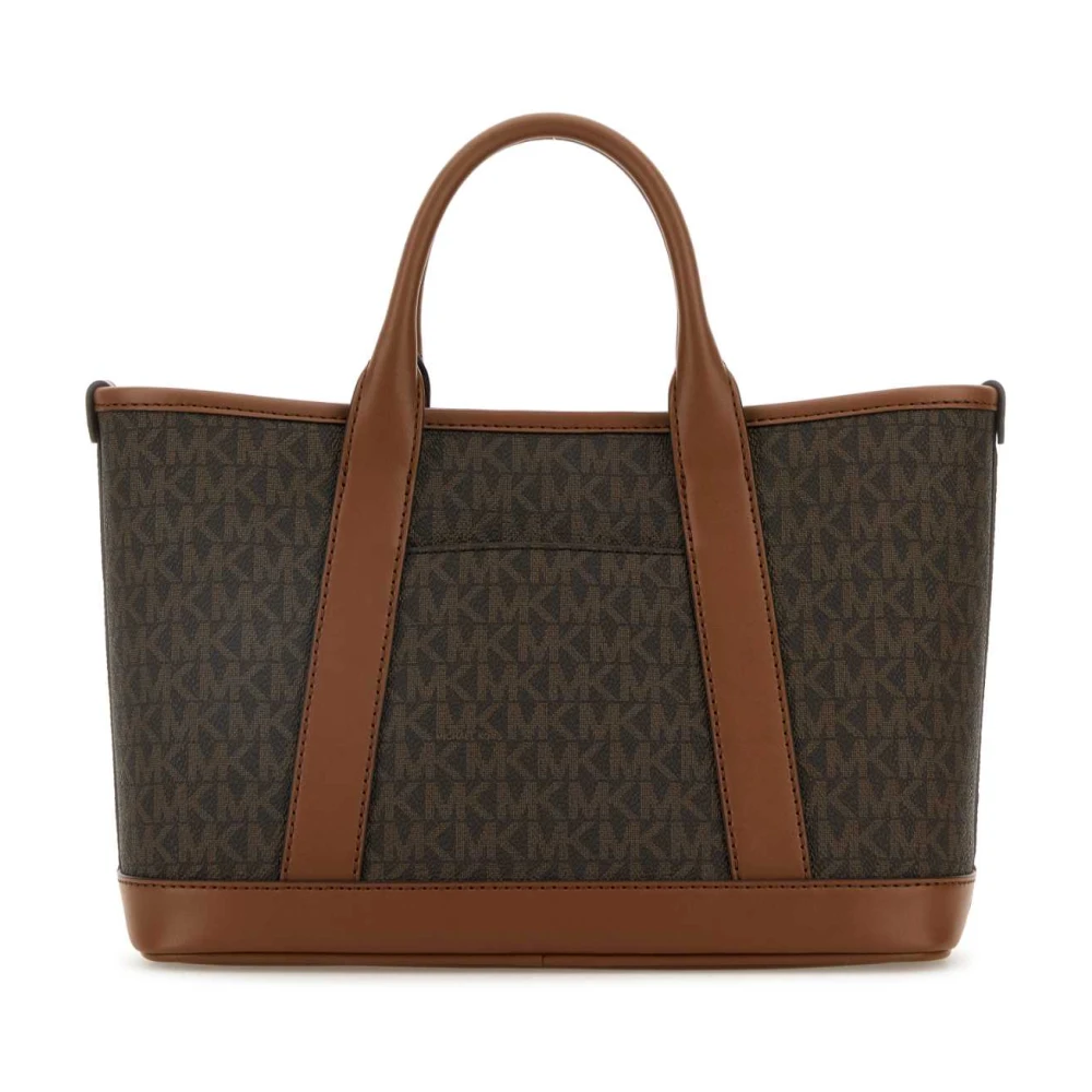 Michael Kors Luisa Canvas Shopping Bag Brown Dames