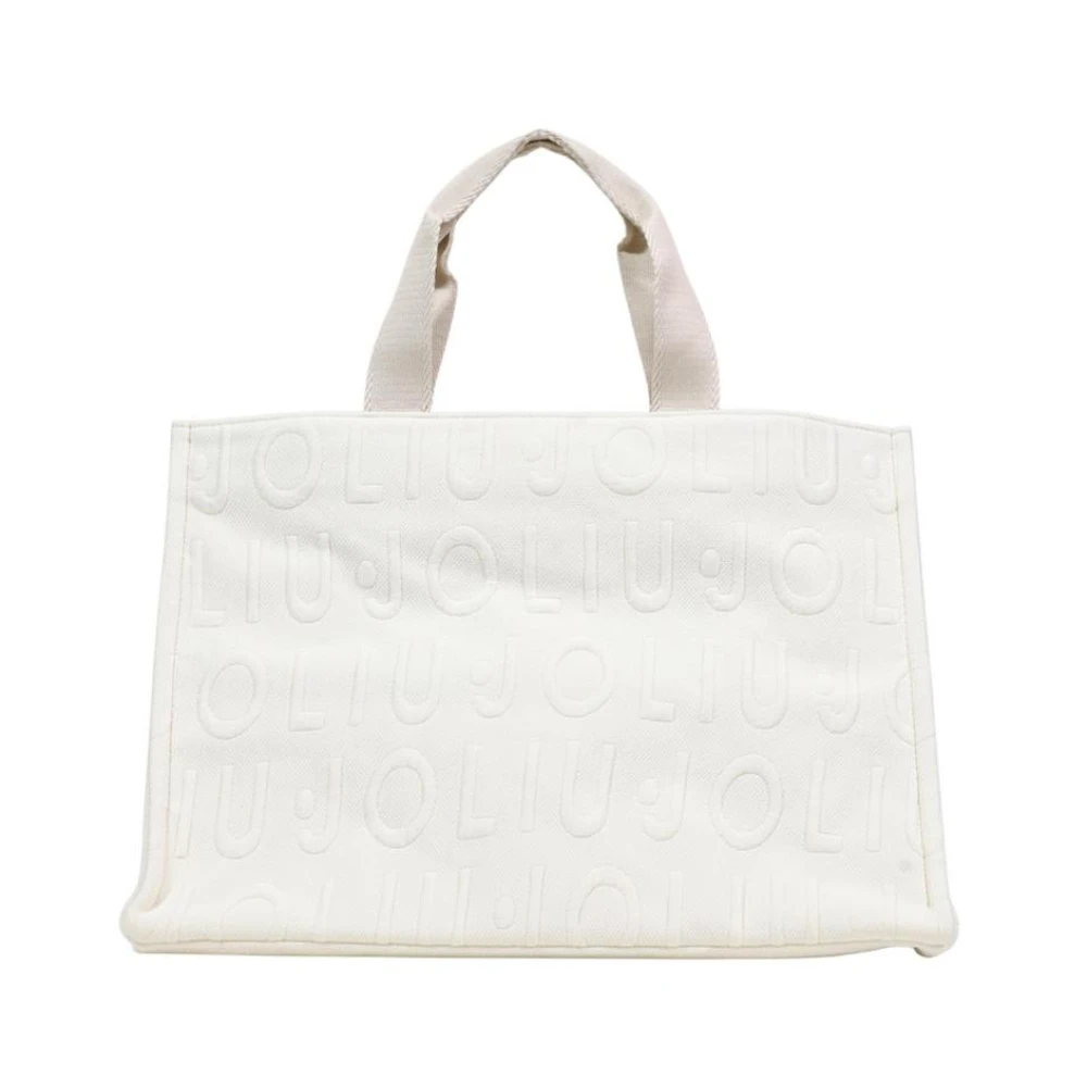 Liu Jo Vrouw Wit Elegante Polyester Handtas