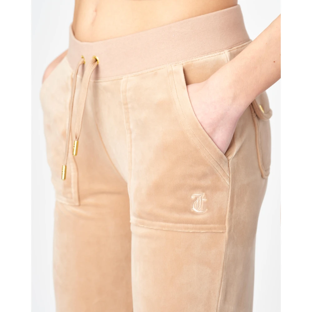 Juicy Couture Del Ray Pocket Broek en Jeans Brown Dames