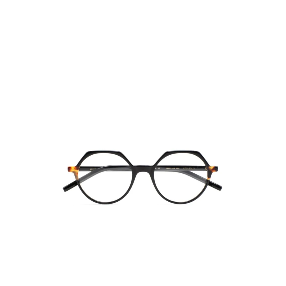 Kaleos Unisex Black Glasses, 52 Mm, Feinstein