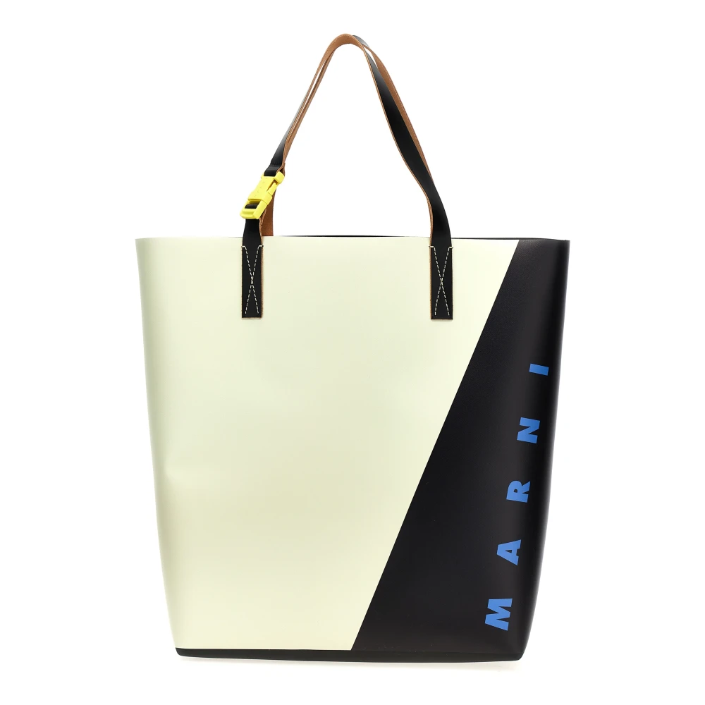 Marni Unisex Multicolor Shopping Bags, One Size, Shoulder Bags