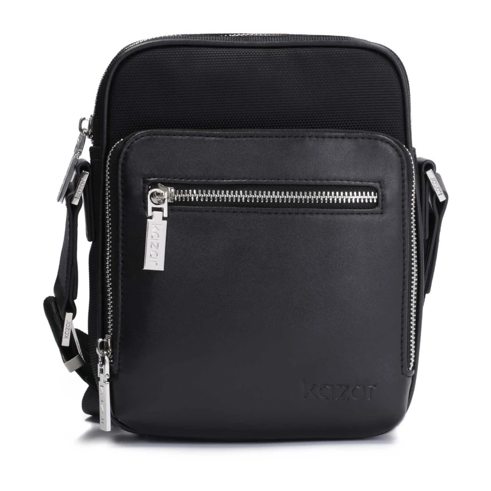 Kazar Zwarte tas voor mannen Black Heren