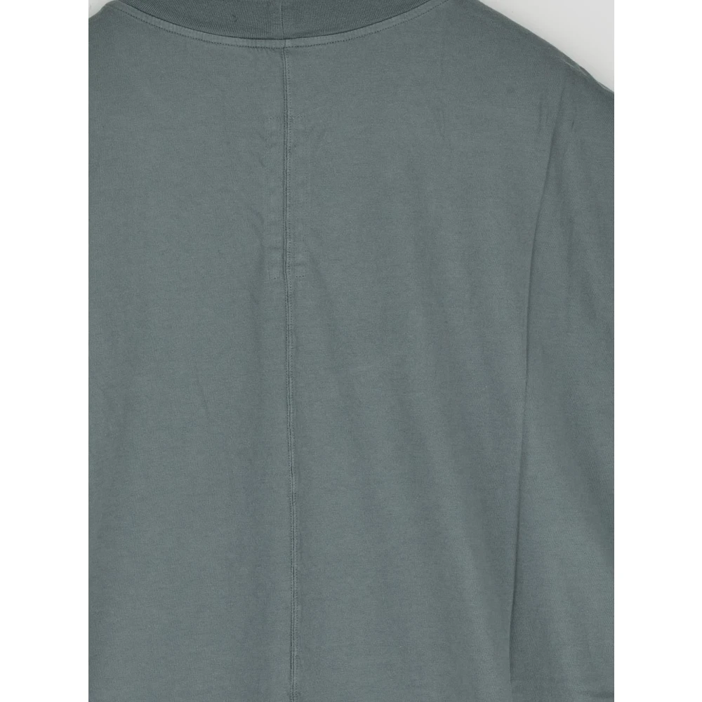 Rick Owens Tarp Mouwloos T-Shirt Blue Heren