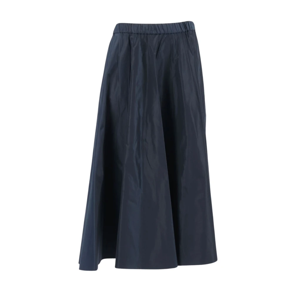 Aspesi Women's Black Midi Skirts, M, Midi Skirt