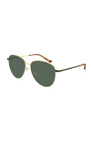 GG0573SK Okulary przeciwsłoneczne złoto zielone
