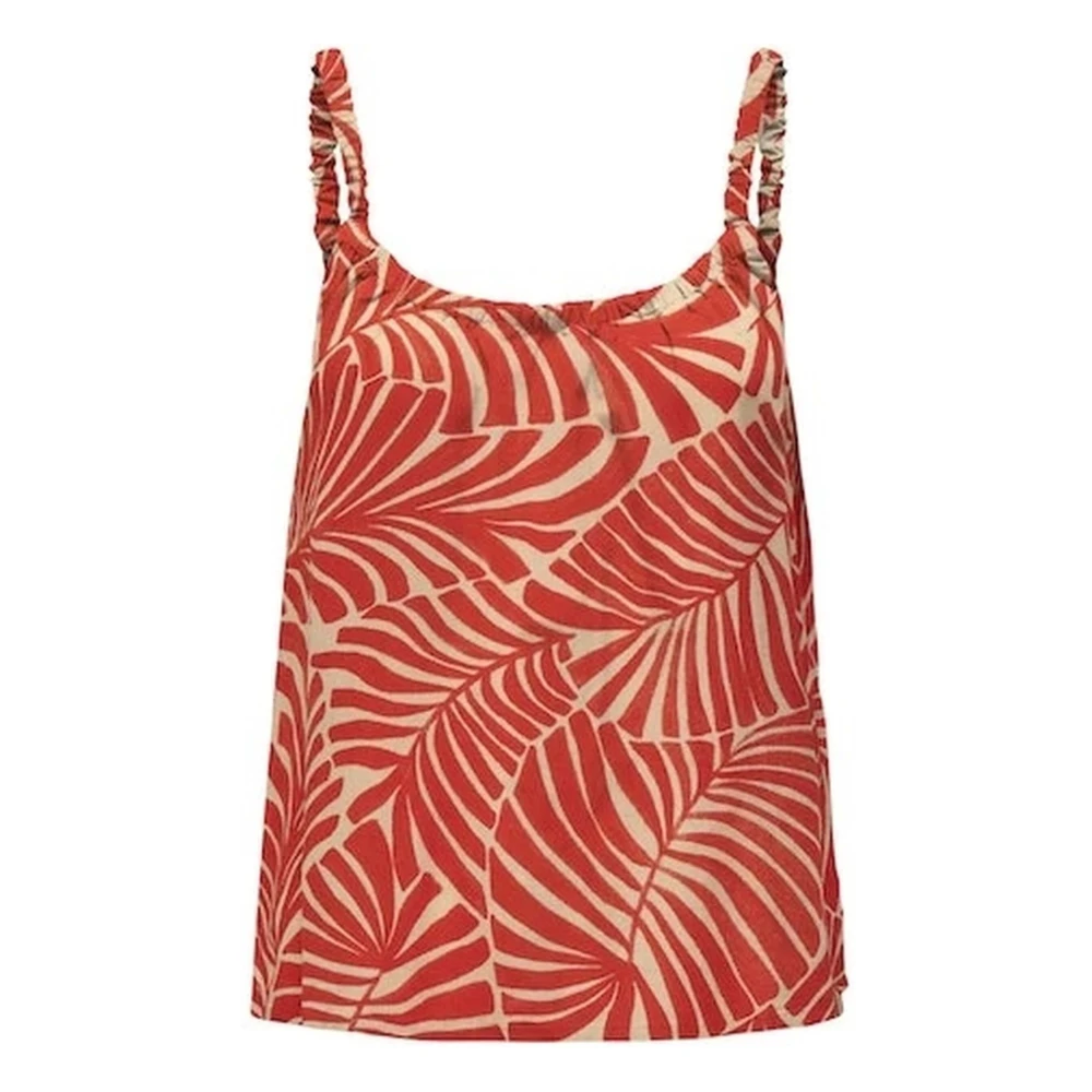 Only Tank Top Red Dames