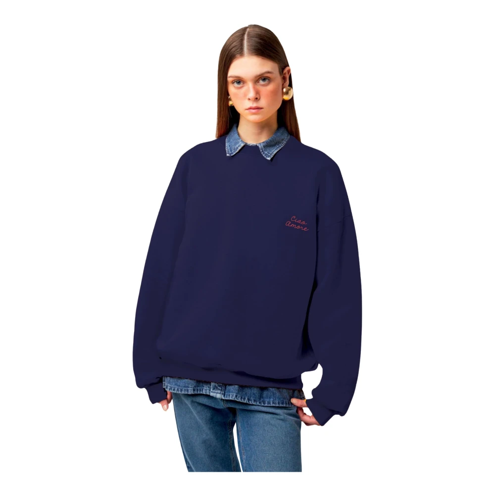 Giada Benincasa Blauwe Sweaters voor Vrouwen Blue Dames
