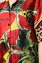 watermelon-print-collared-silk-shirt-top
