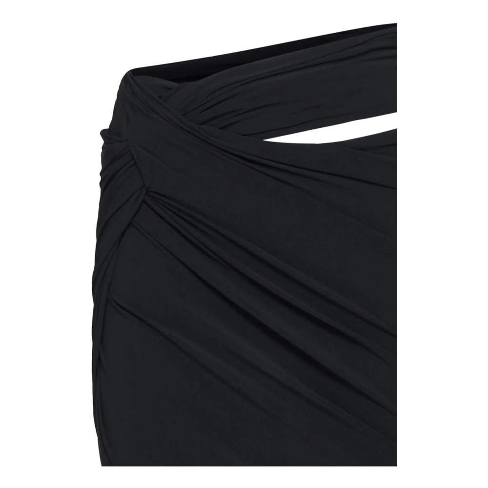 Jacquemus Zwarte Minirok Black Dames