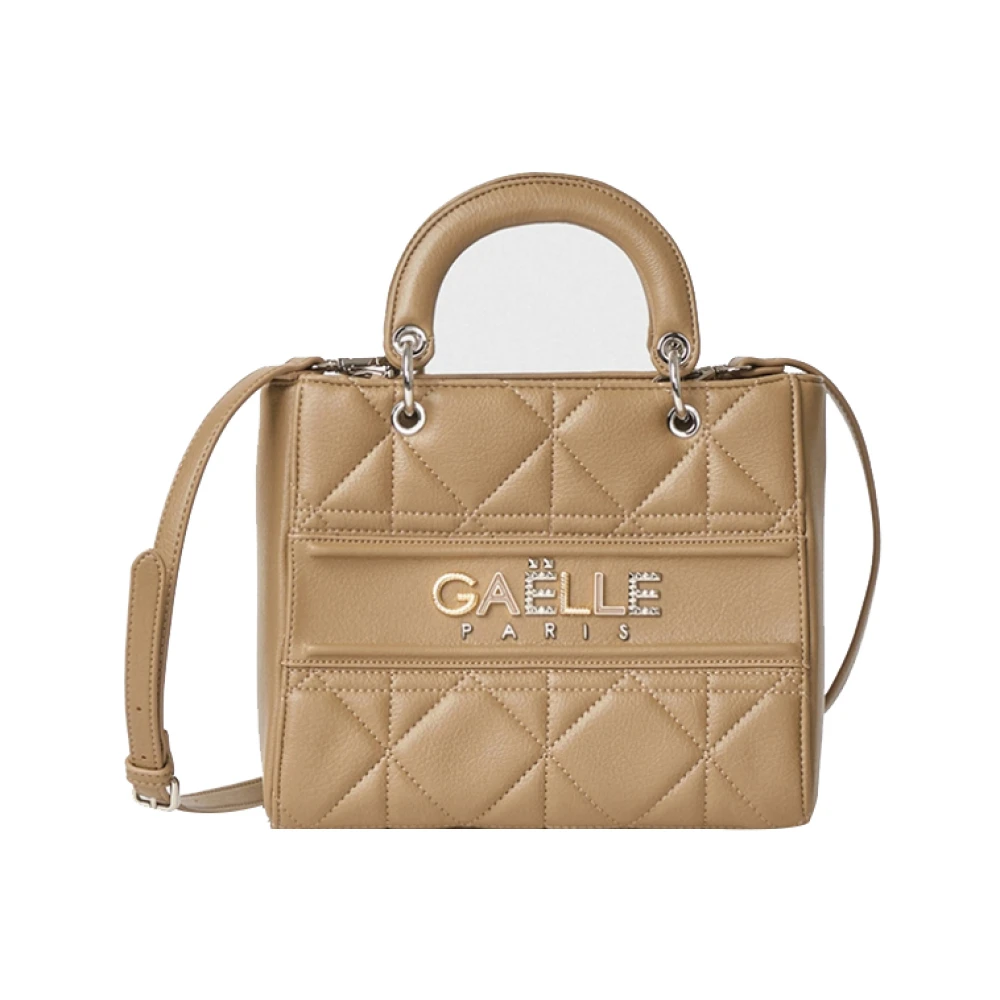 Gaëlle Paris Bruine leren crossbody tas elegant stijlvol Brown Dames