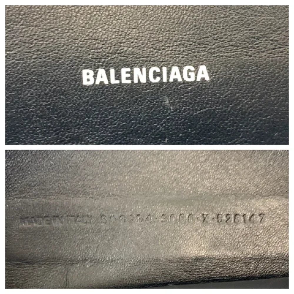 Balenciaga Vintage Pre-owned Leather clutches Black Heren