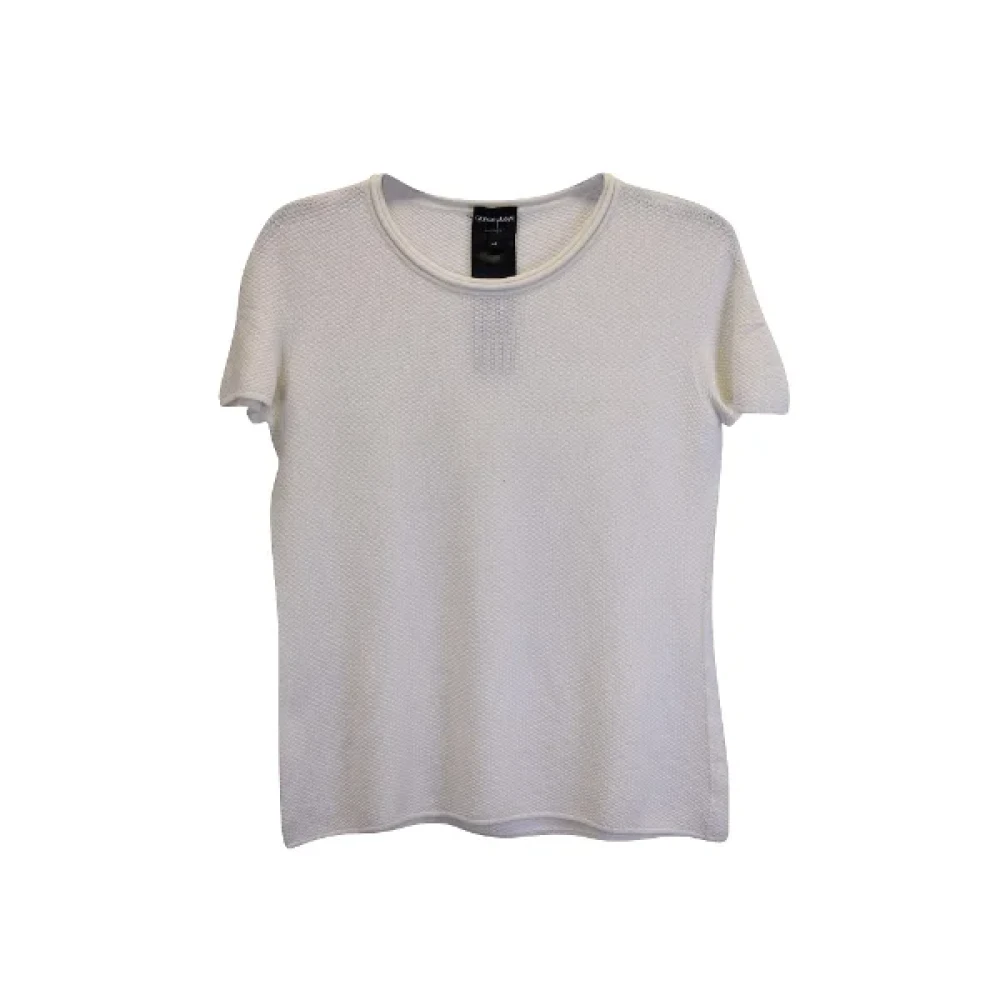 Armani Pre-owned Fabric tops White Dames