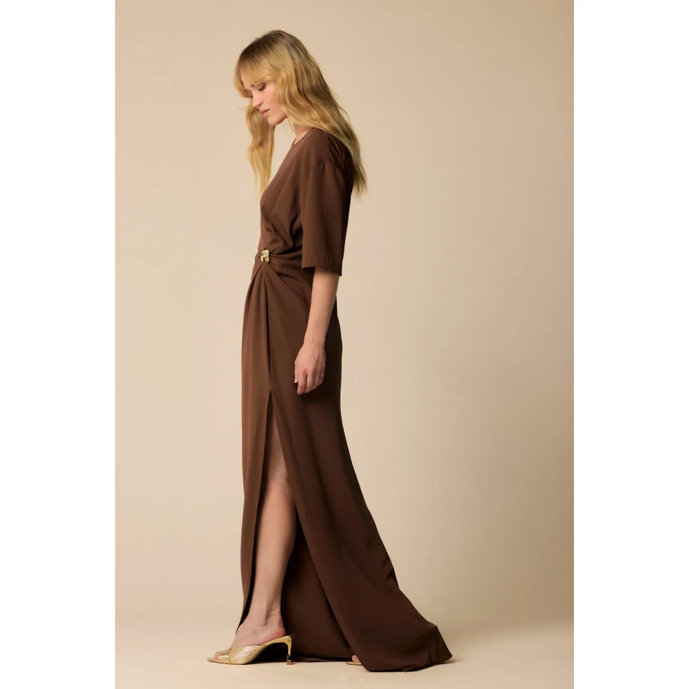 Kocca Elegante Avondjurken Collectie Brown Dames