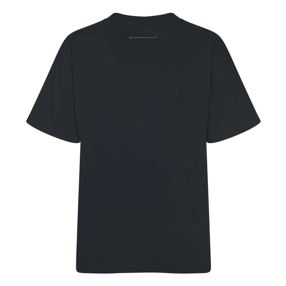 MM6 Maison Margiela Stijlvolle T-shirts en Polos Black Dames