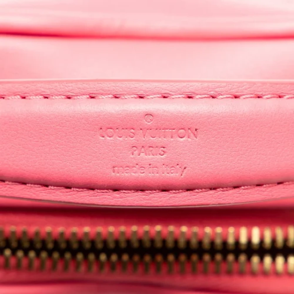 Louis Vuitton Vintage Pre-owned Leather handbags Pink Dames