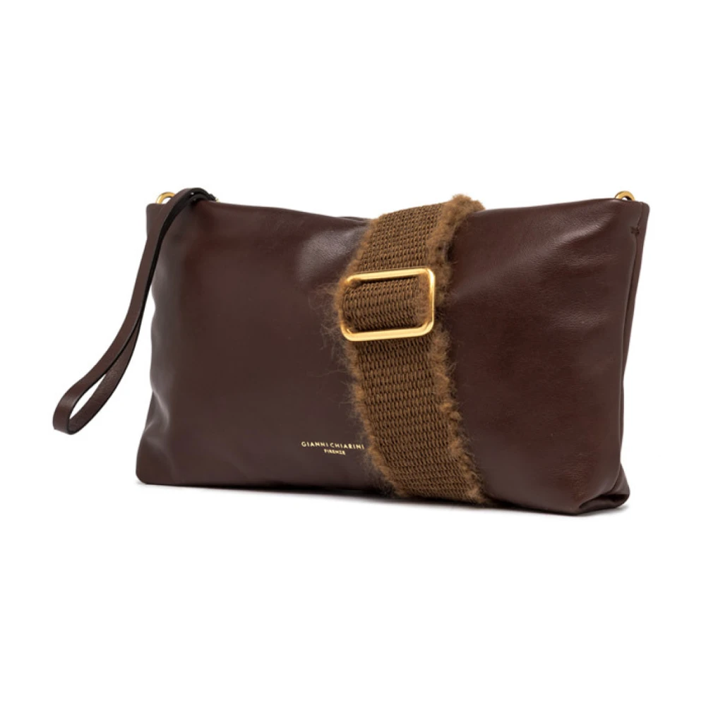 Gianni Chiarini Elegante Marrone Dames Handtas Brown Dames