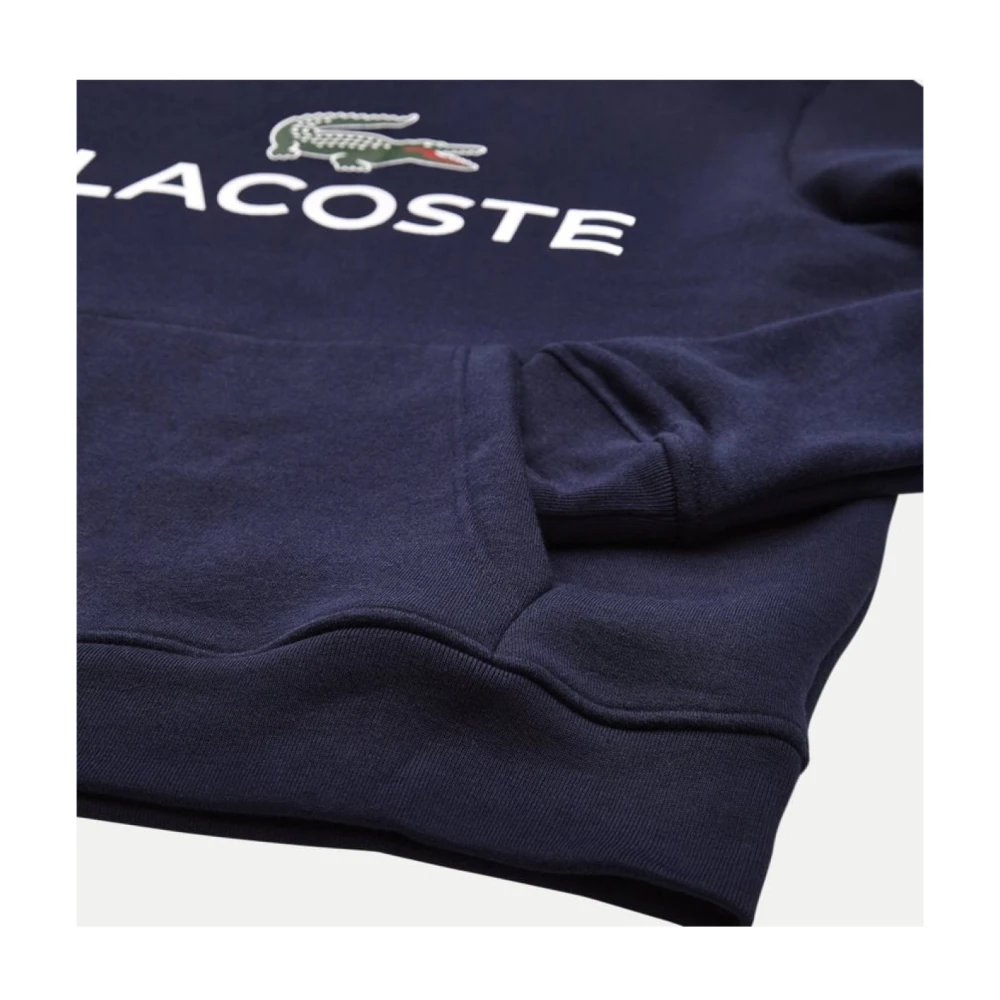 Lacoste Blauwe Hoodie Regular Fit Blue Heren