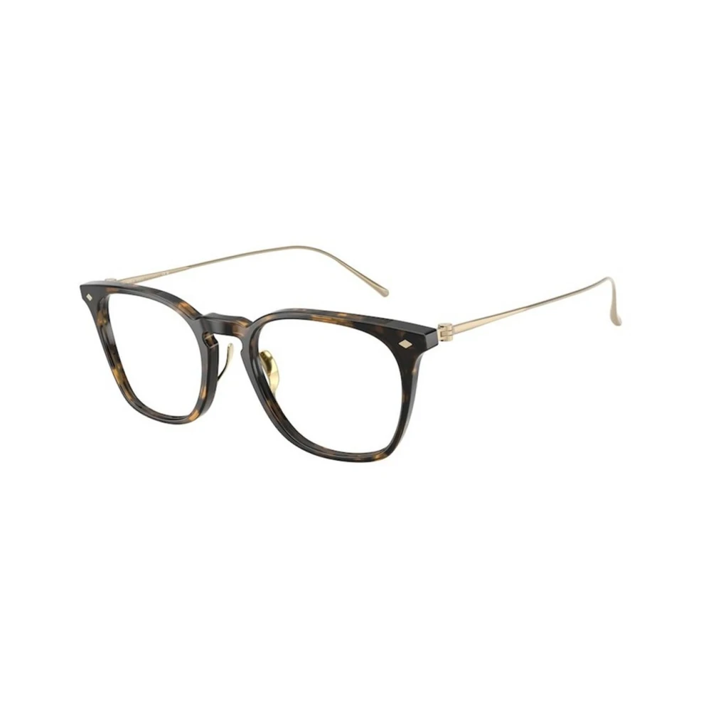 Giorgio Armani Homme Marron Accessoires, Brun, Taille: 49 Mm Square Optical Frame
