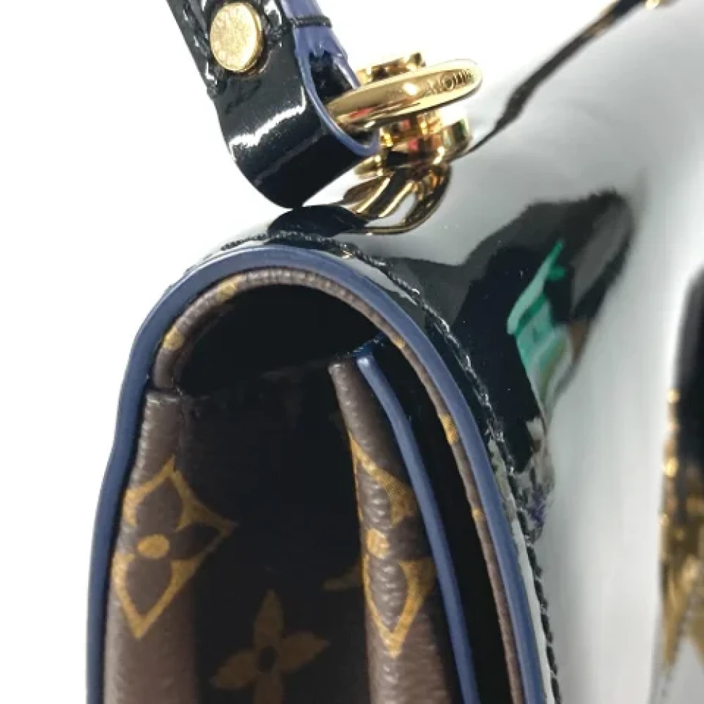 Louis Vuitton Vintage Pre-owned Cotton louis-vuitton-bags Black Dames