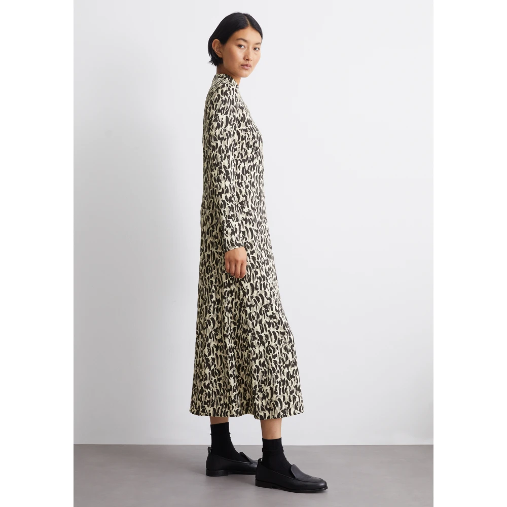 Marc O'Polo Midi jurk gevormd Black Dames