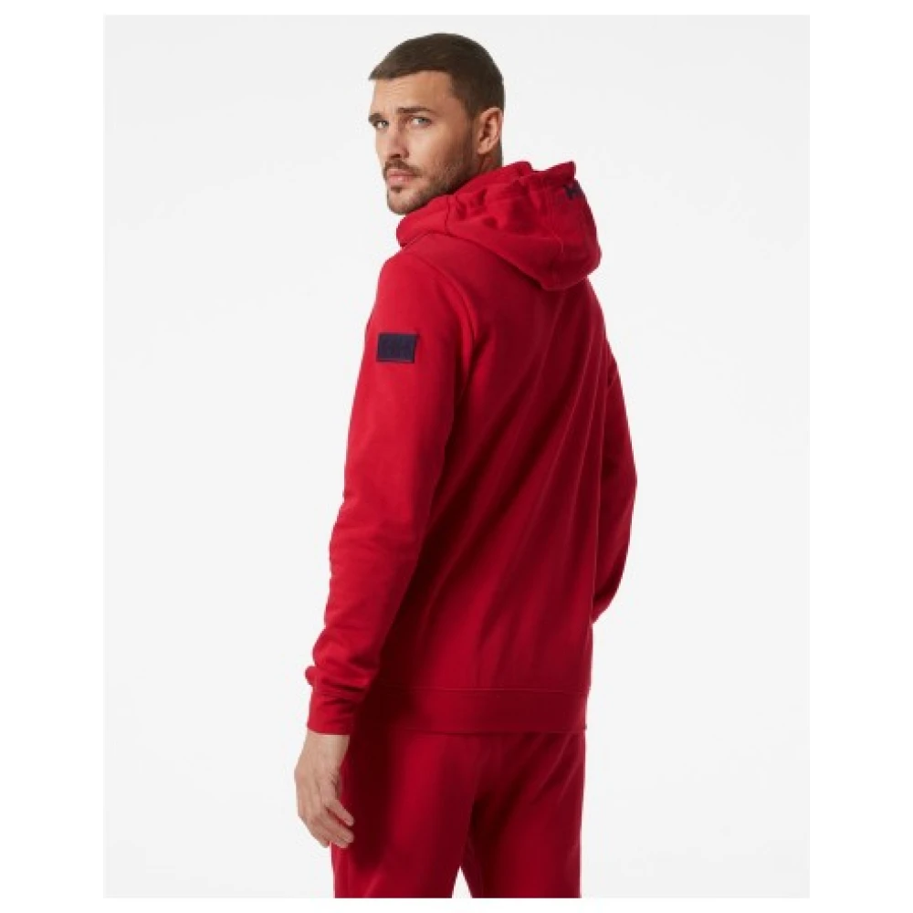 Helly Hansen Comfortabele en stijlvolle hoodie Red Heren