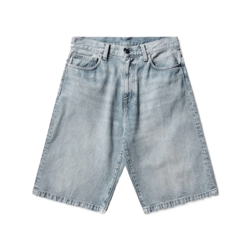 Carhartt Wip Men's Blue Denim Shorts, W33, Langdon Short