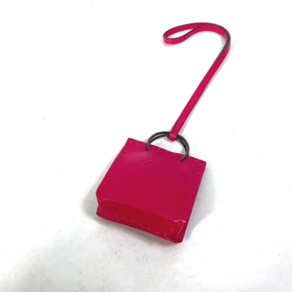 Hermès Vintage Pre-owned Leather home-office Pink Dames