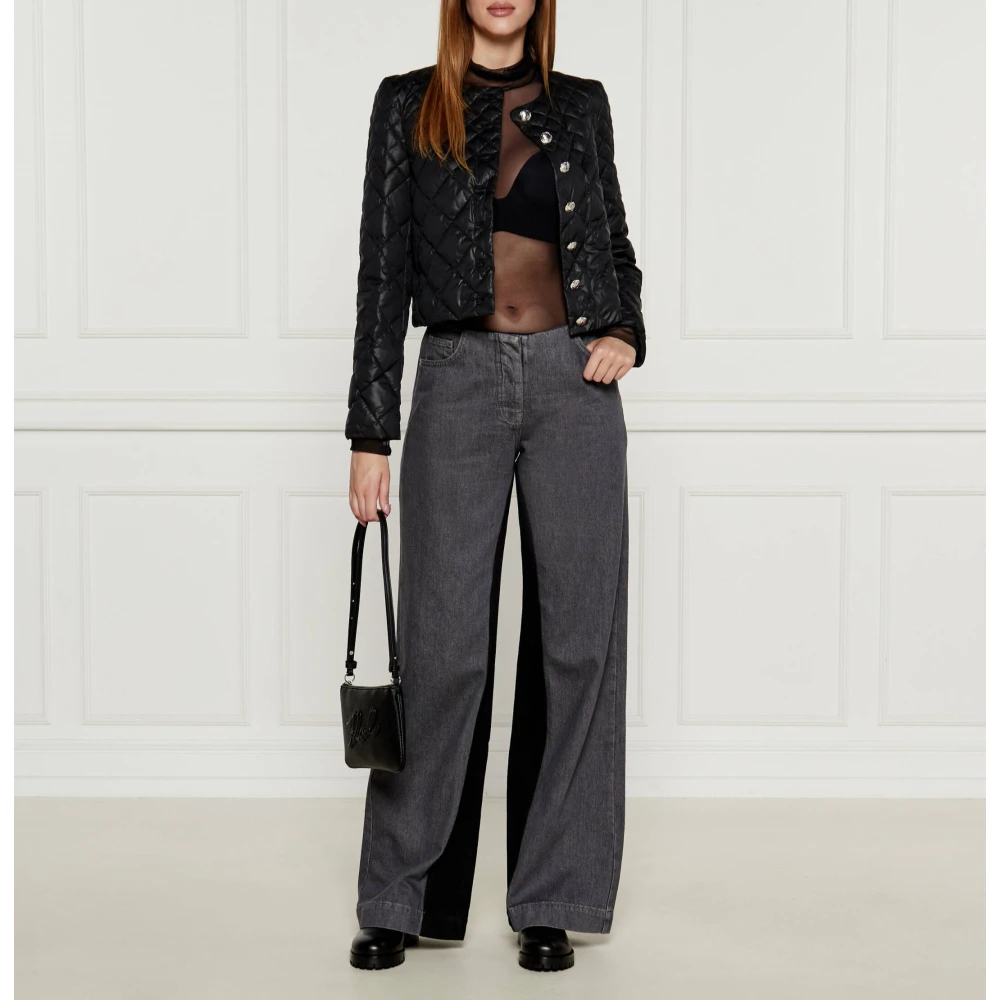 PATRIZIA PEPE Ultralight Piumino Jas Black Dames